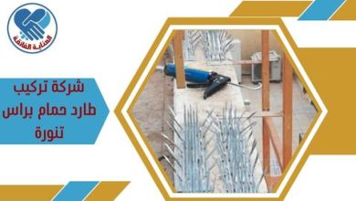 شركة تركيب طارد حمام براس تنورة